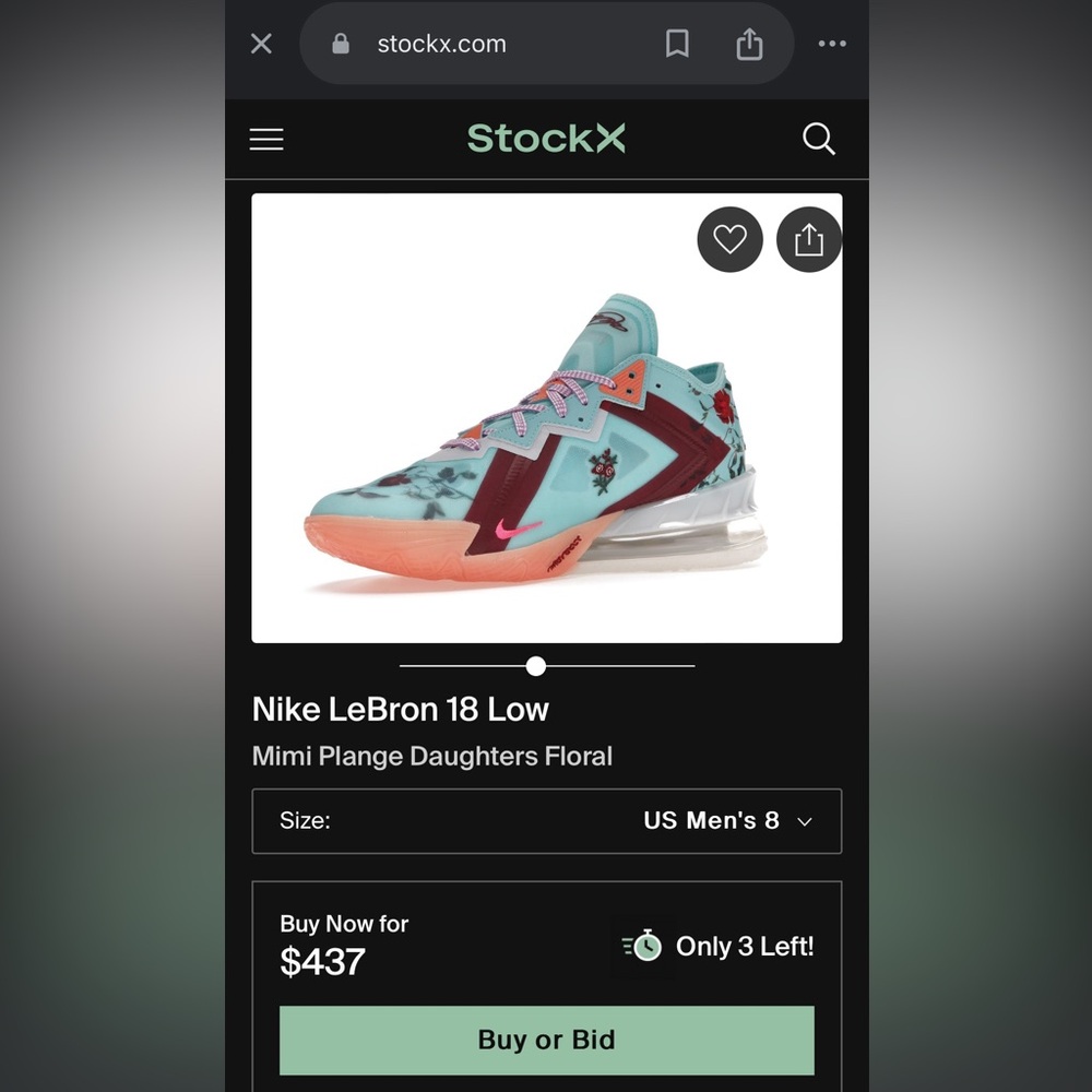 Lebron James Nike Mimi Plange Daughters Floral